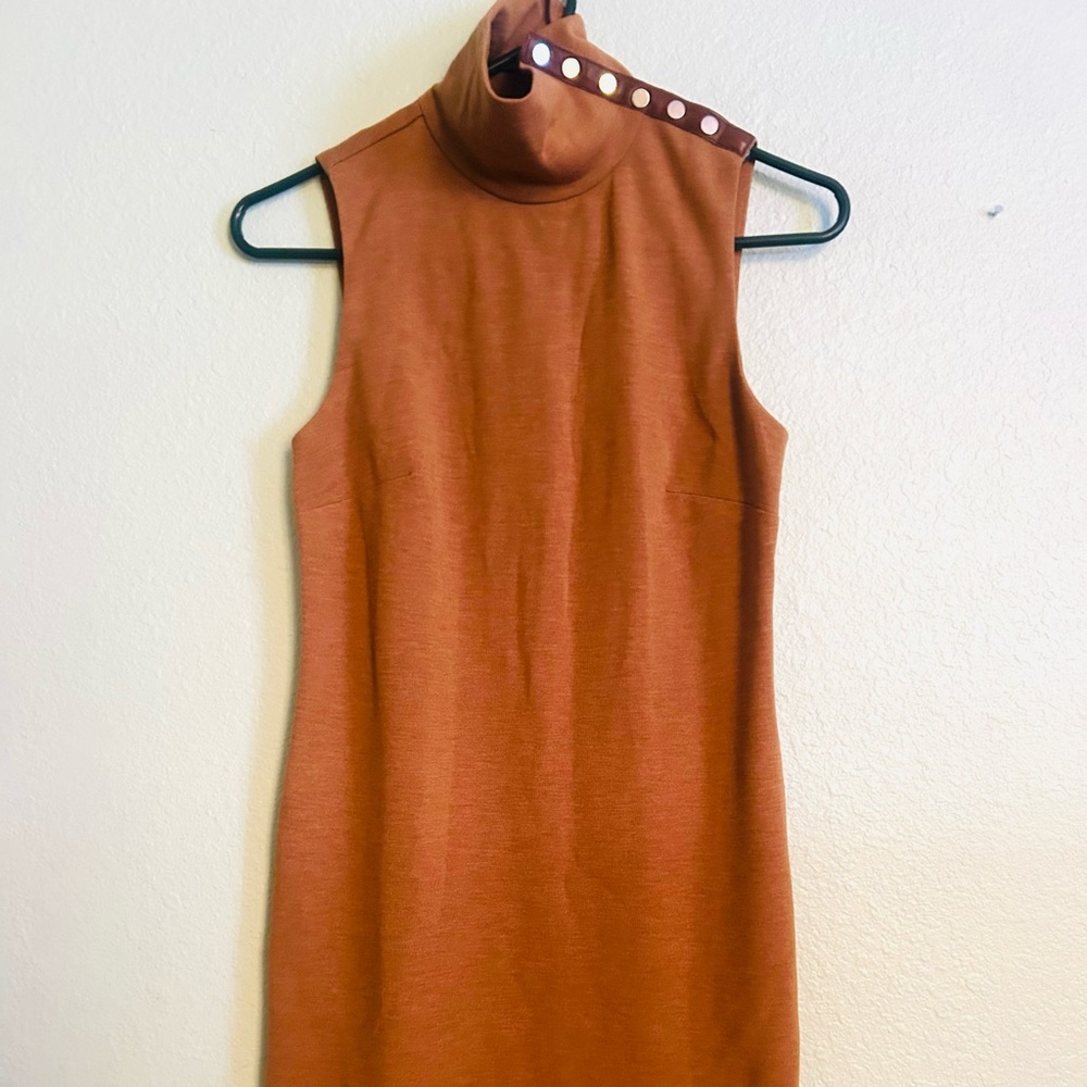 Ralph Lauren Terracotta Mini Dress